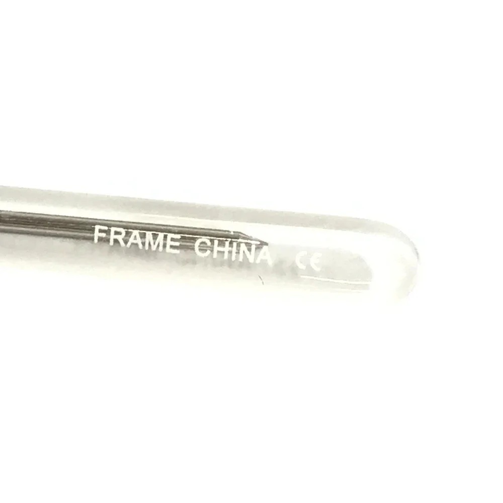 Chromos Eyeglasses Frames RIQ BLK/WHITE Black White Rectangle Full Rim 51-16-135